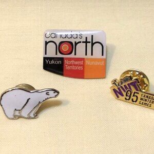 ~~~ YUKON / NWT ~~~ Collector / Lapel PINS